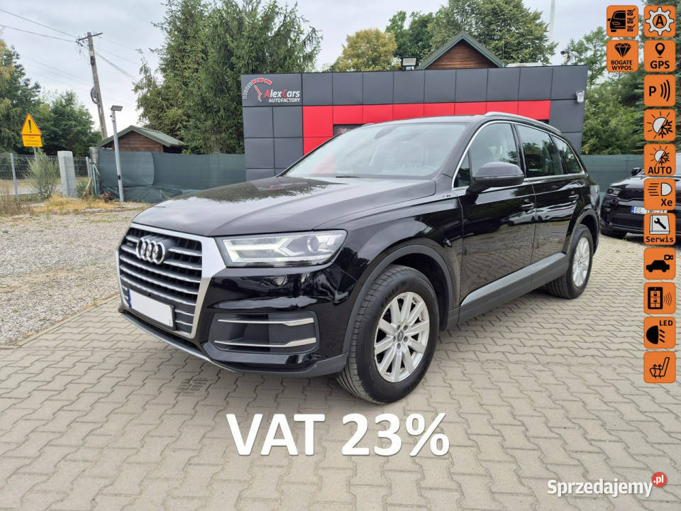 Audi Q7 Fv 23 III 2015 wielofunkcyjna kierownica Konstancin-Jeziorna