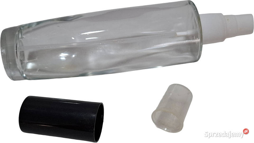 Buteleczka z atomizerem perfumach czarna 109ml Pozostałe
