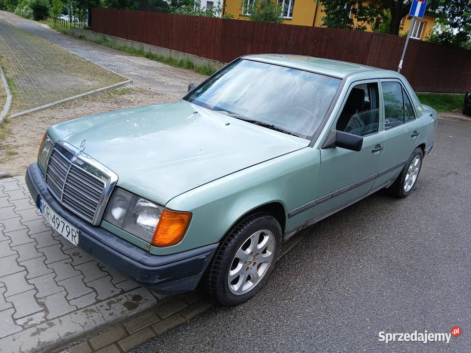 MERCEDES BENZ W12423Gaz Automat Rok produkcji 1988 W124 małopolskie