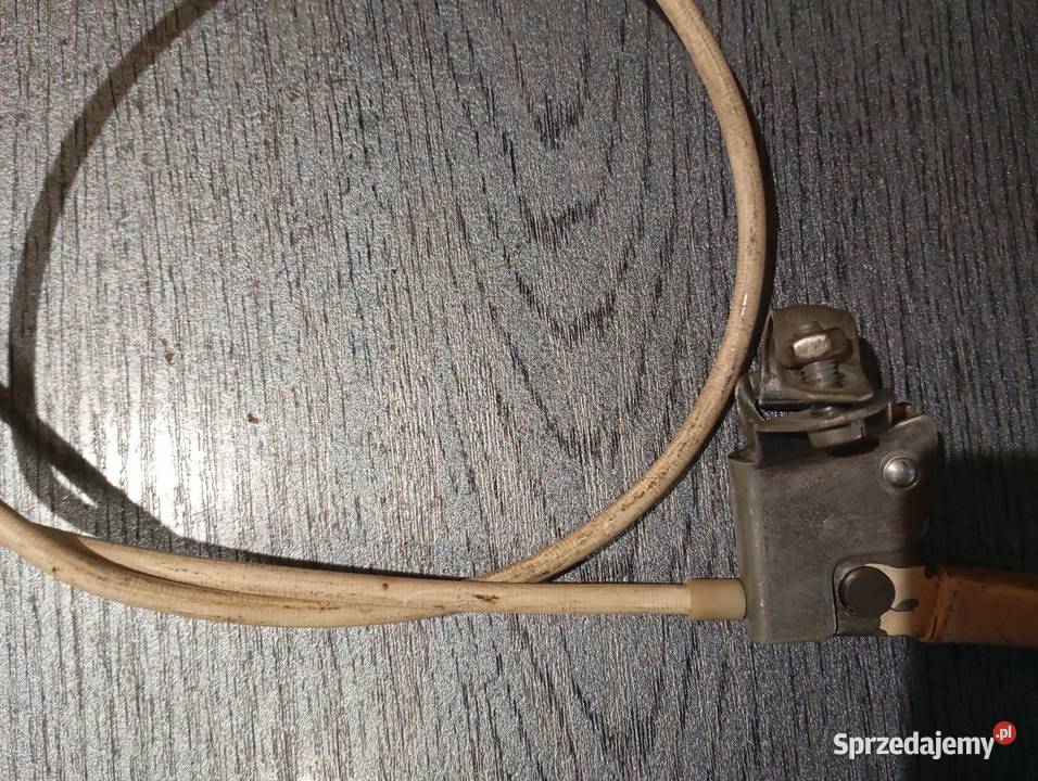 Dźwignia z linką rower PRL Romet Wigry Lublin