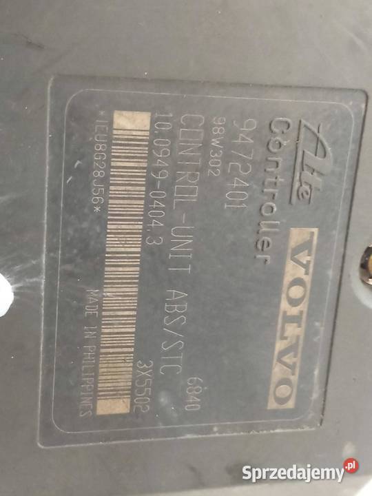 POMPA ABS 9472401 Volvo S80 I 19982006 sprzedam