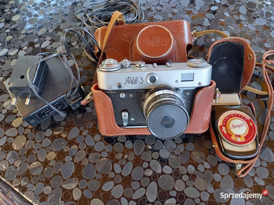 Aparat fotograficzny FED 3 Lampa blyskowa Krapkowice