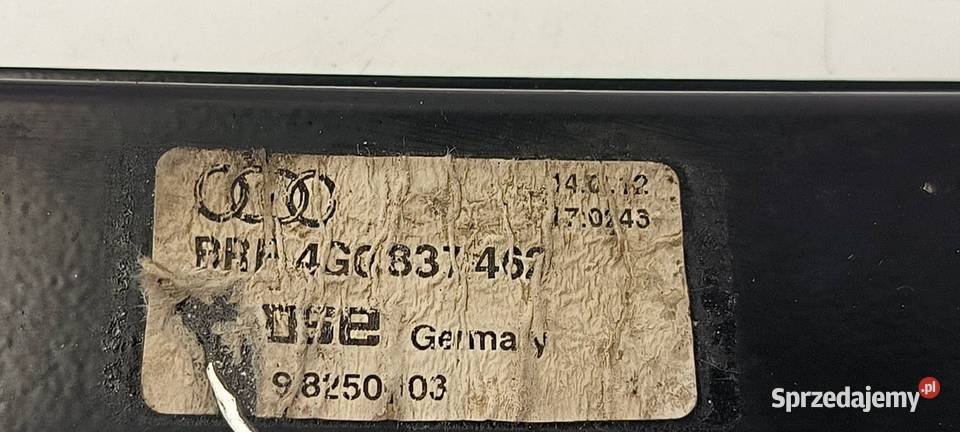 PODNOŚNIK SZYBY PP AUDI A6 C7 Lipno