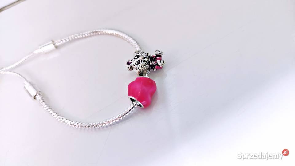 Bransoletka modułowa z zawieszkami Charmsy