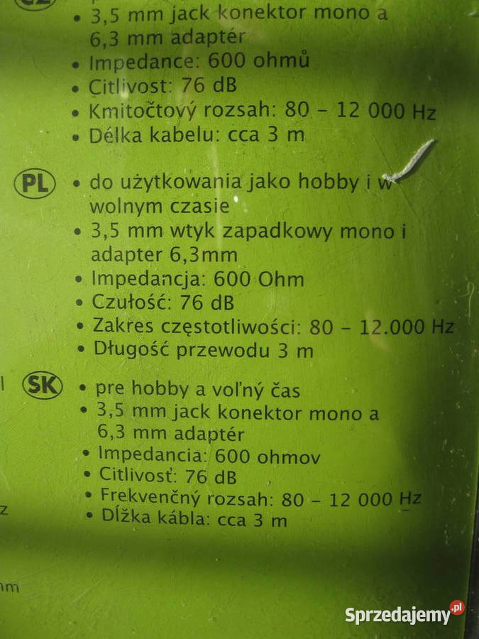Mikrofon Dynamiczny Konieczki