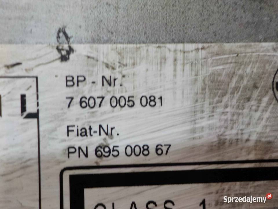 IVECO DAILY III LIFT II 08r radio CD 69500867 Suków