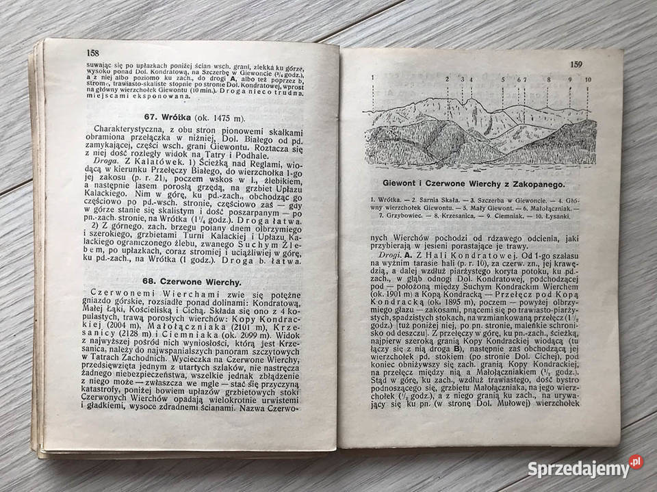 PRZEWODNIK TATRACH I ZAKOPANEM MŚwierz 1927 Rok wydania 1927 Kielce