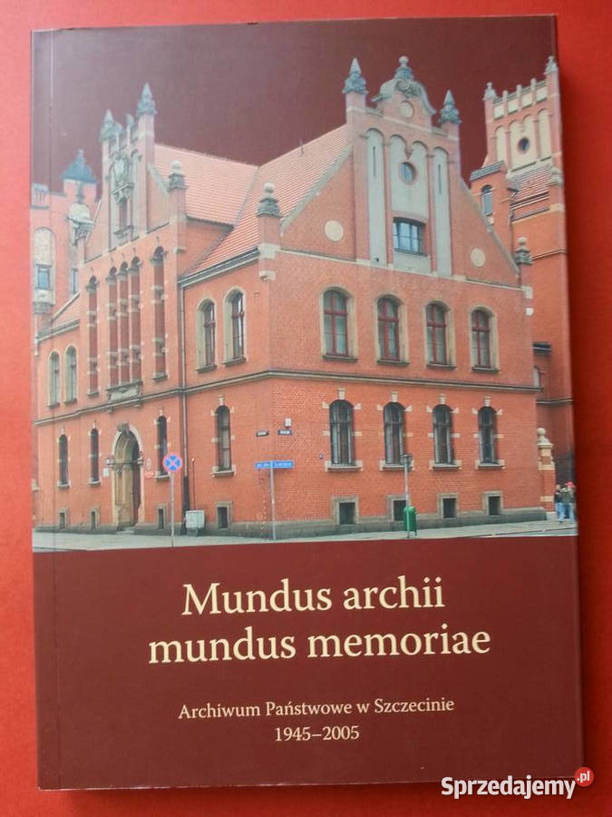 3041 Mundus Archii Mundus Memoriae Antykwariat Szczecin sprzedam