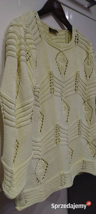 Sweter w ażurowe wzory Moda i Styl lubelskie Lublin sprzedam