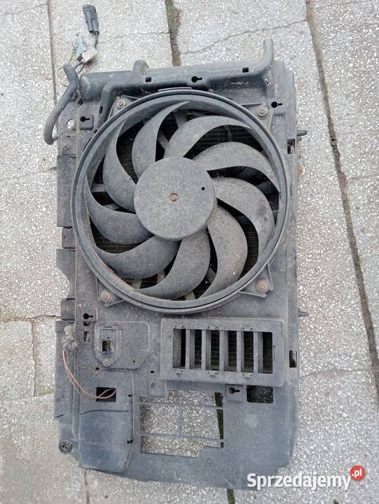 Chłodnica z wentylatorem citroen Berlingo 1 lift Kraśnik
