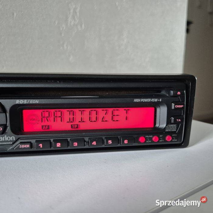Kolekcjonerskie radio Clarion pu2312a Alfa Rome9 zachodniopomorskie Koszalin sprzedam