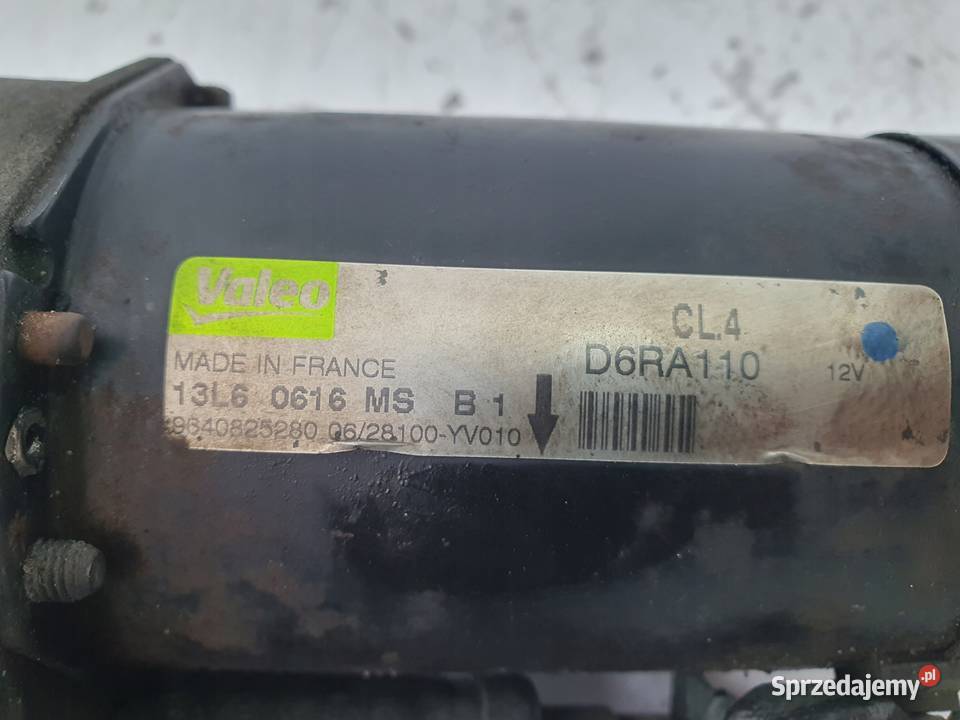 ROZRUSZNIK Citroen Berlingo Peugeot 407 Partner Układ elektryczny silnika