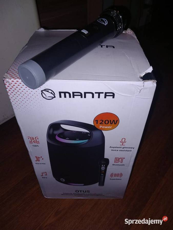 Głośnik bluetooth z mikrofonem Manta otus Łódź