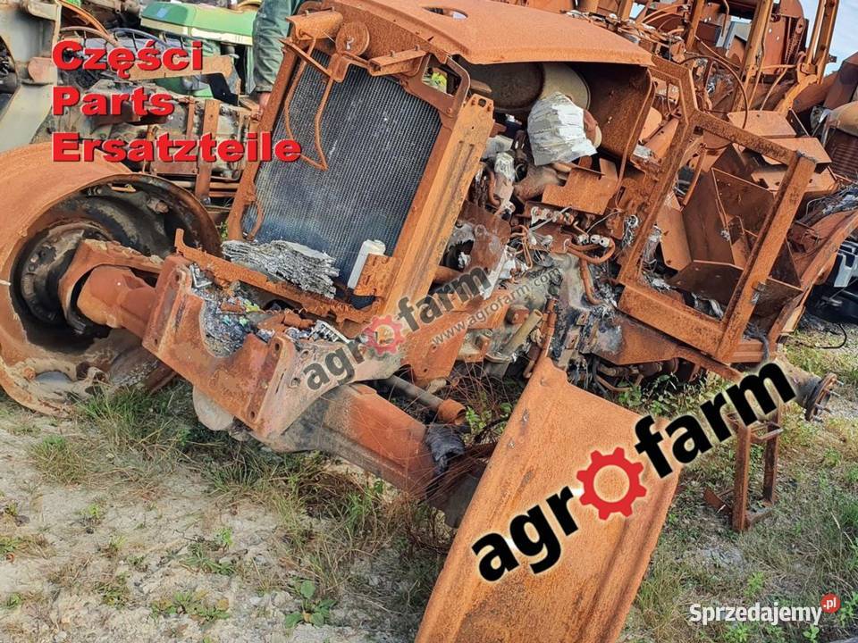 Claas Celtis 436 części silnik skrzynia biegów Byków