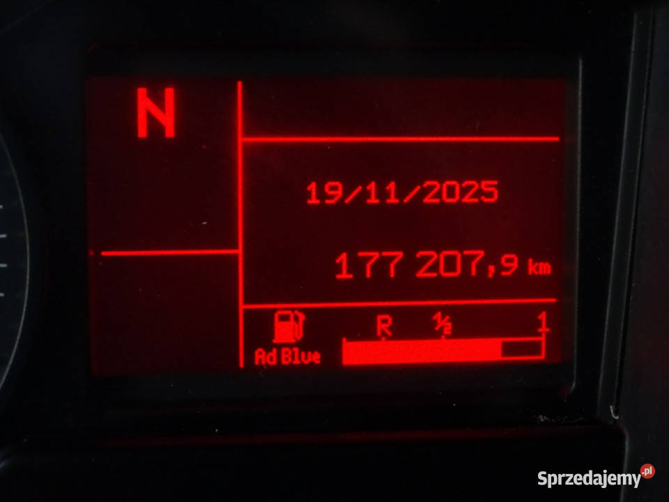 Renault D14 KONTENER Winda klapa Blokada mostu