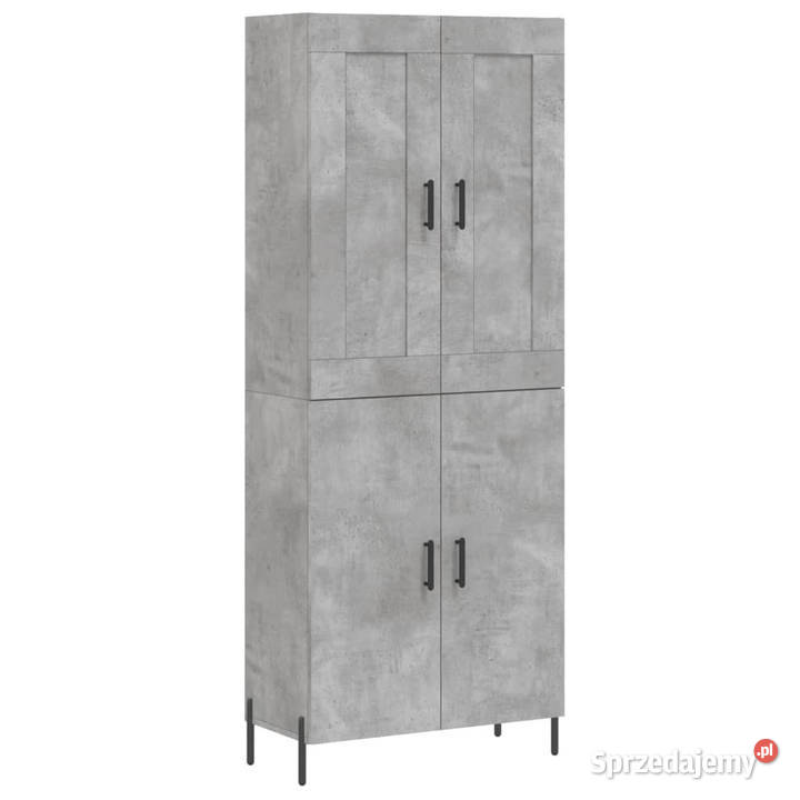 Witrynka szarość betonu 695x34x180 materiał Warszawa
