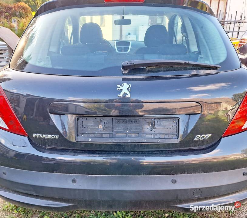 PEUGEOT 207 LIFT KLAPA KOMPLETNA KOLOR EXLD Radom sprzedam