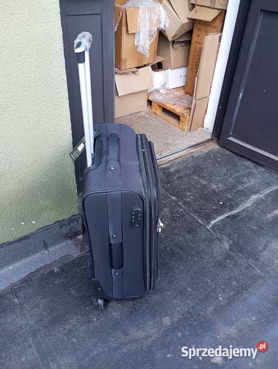 walizka średnia xl z poszerzeniem z grubej Torby, plecaki i walizki