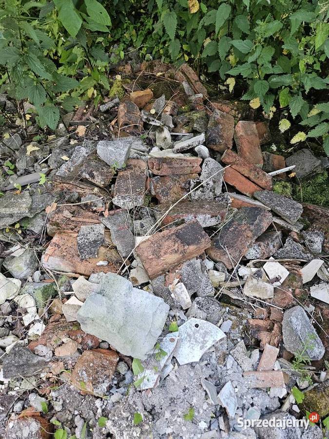 Cegły i połamane dachówki na podsypkę Skawina sprzedam