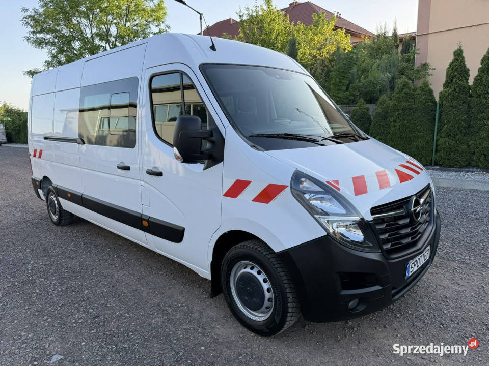 Opel Movano L3H2 Master Brygadówka 7Osób Klima 176000km Opoczno
