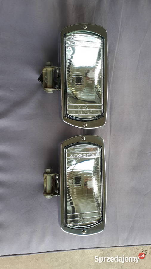 Nowe halogeny polonez borewicz fiat125p Parszów