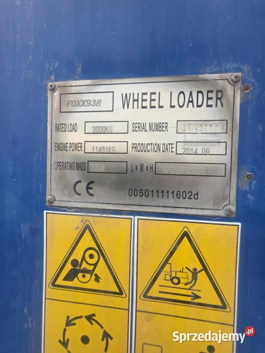 ŁADOWARKA KOŁOWA FOXX938 Golub-Dobrzyń