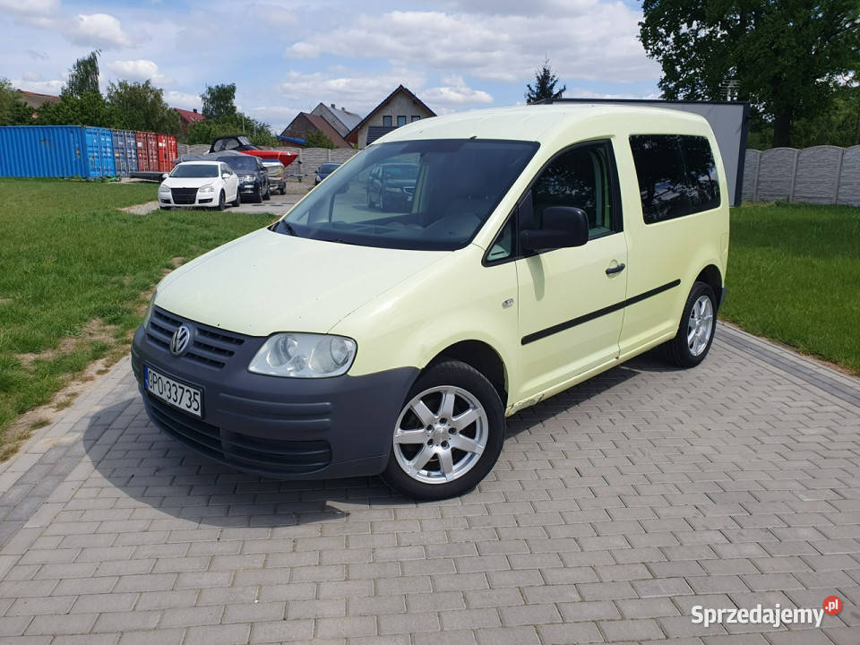 Volkswagen Caddy 19tdi 105 5 Osobowy Klima Raty Strobice