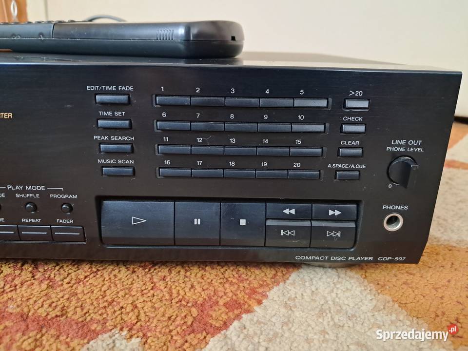 Odtwarzacz płyt CD Sony Raba Wyżna