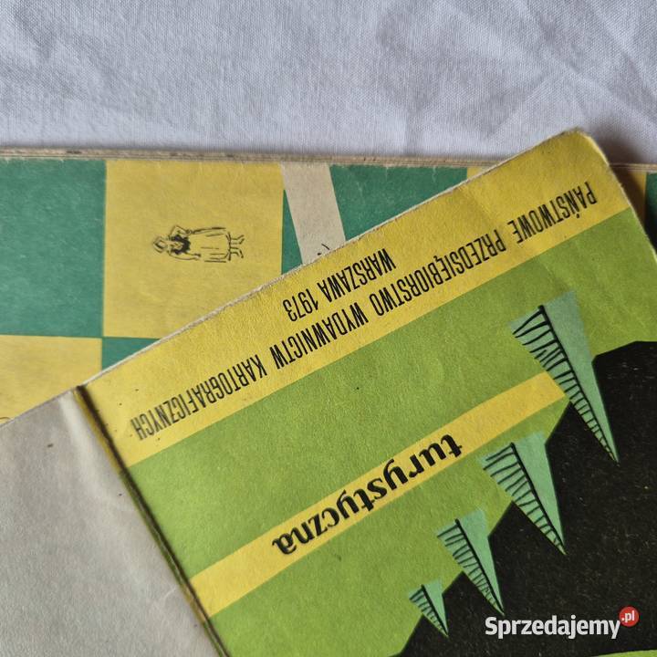 Mapy 9 całe Beskidy Beskid mapy PRL vintage Brzesko