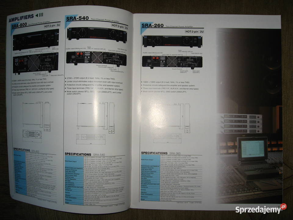 Roland Sound Reinforcement Catalog Vol2 katalog Kępice