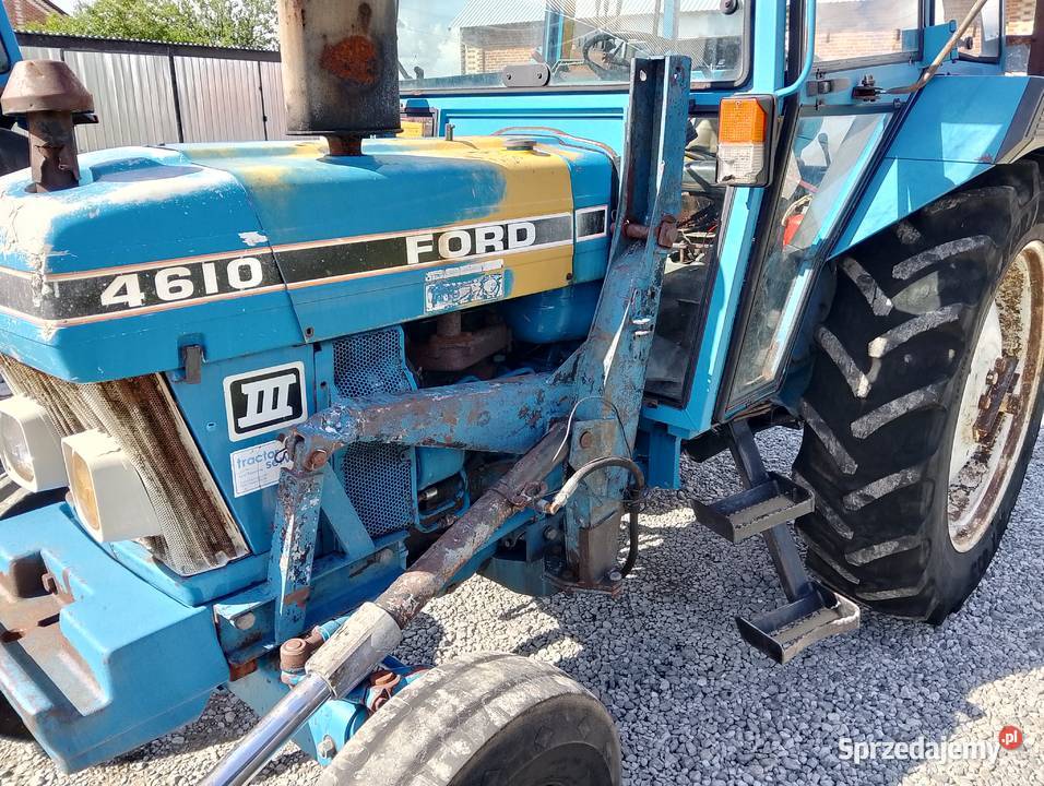Adaptacja ładowacza ford 4610 Ford Turobin