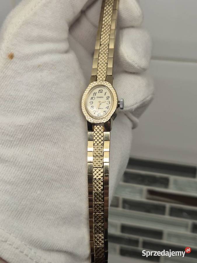 Damski zegarek koktajlowy CzajkaChaika Damskie śląskie