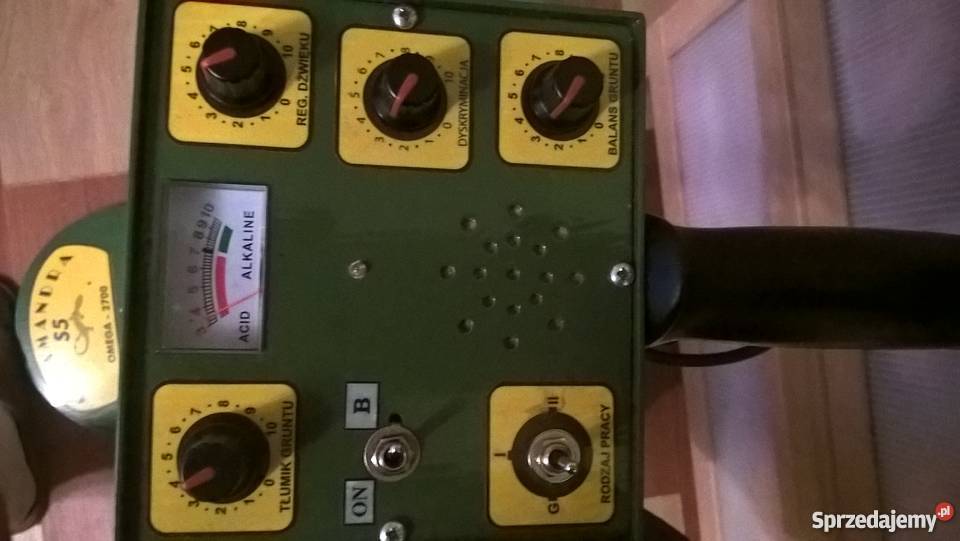 wykrywacz metali szlachetnych salamandra s5 na sprzedam
