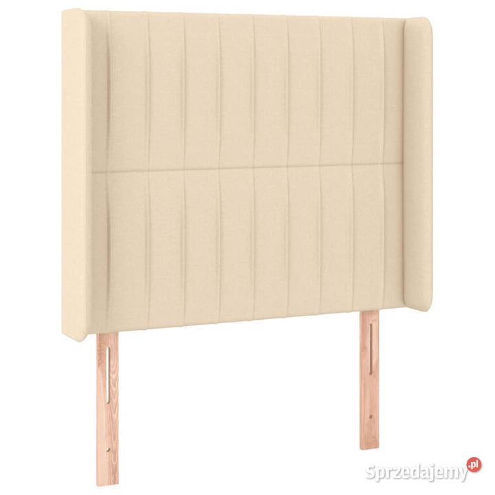 Zagłówek do łóżka z LED kremowy 93x16x118128 Warszawa sprzedam