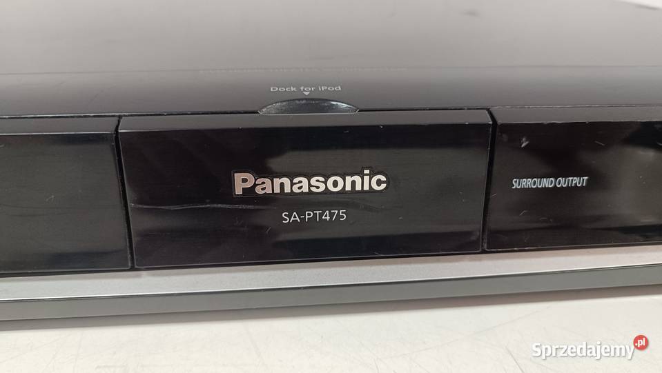 PANASONIC SAPT475 Amplituner z DVD Bez pilota i Poznań