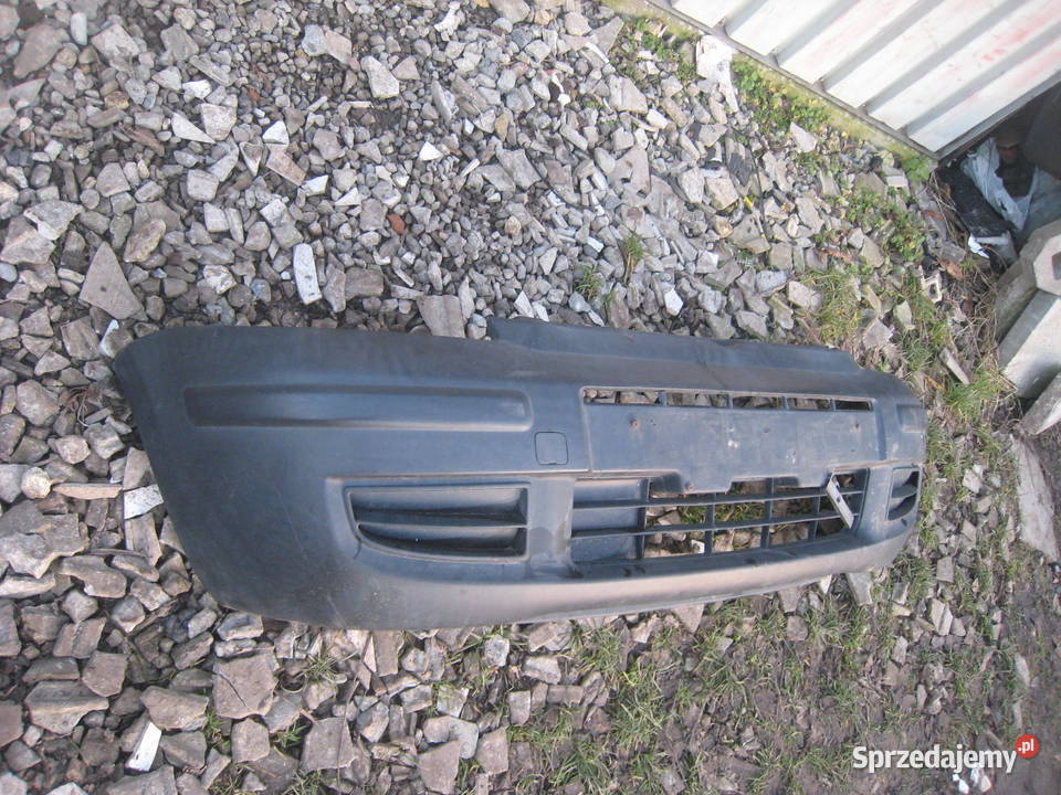 Zderzak przedni przód Fiat Panda II 03 czarny Kraków