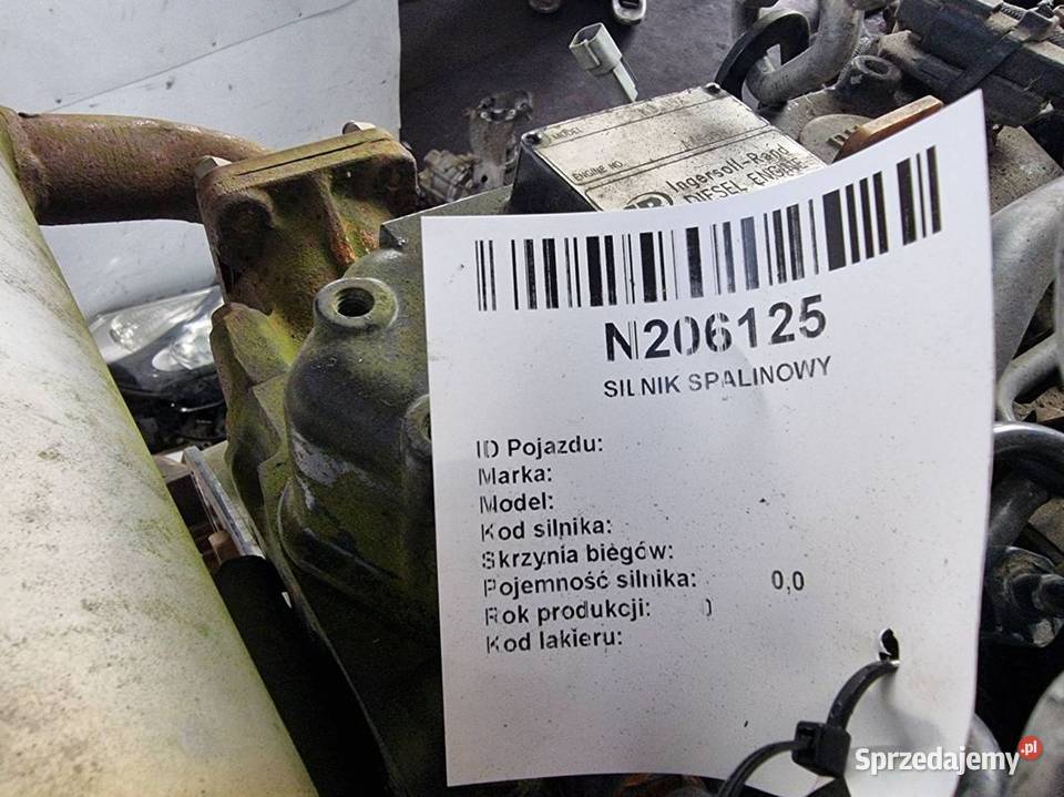 SILNIK SPALINOWY THERMO KING TK395A osobowe kujawsko-pomorskie Lipno