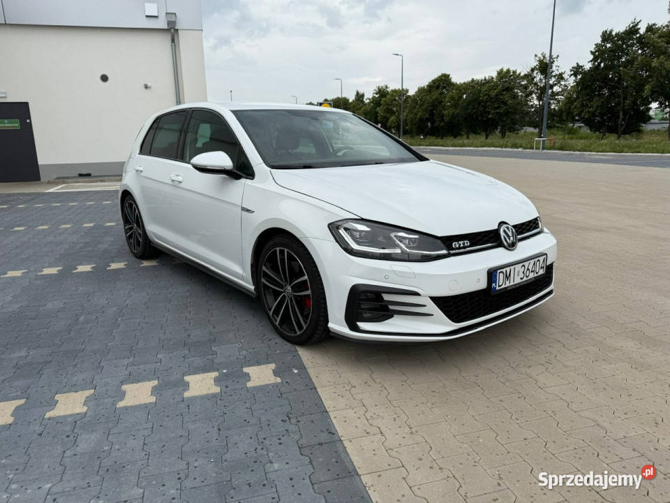 Volkswagen Golf GTD 20TDI 184 FullLed Navi dolnośląskie Syców