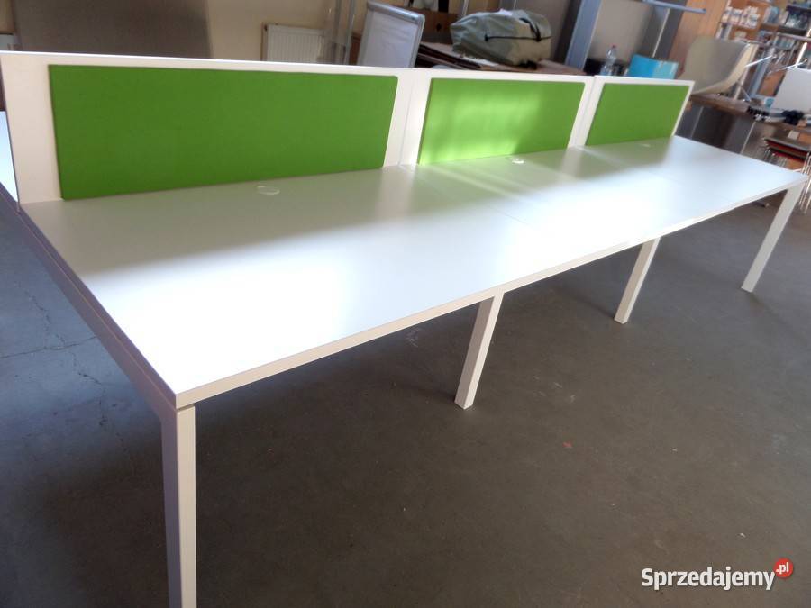 Biurko Wielostanowiskowe BENCH 6 OSÓB MDD 80cm Michałowice