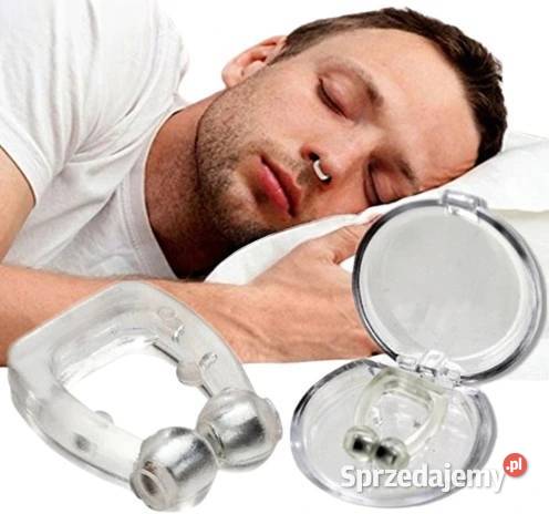 Specjalny magnetyczny klips do nosa przeciw chrapaniu w nocy