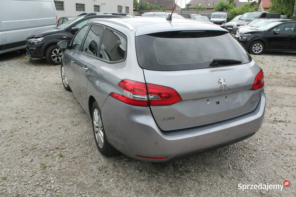 Peugeot 308 SW III 2013 szary wielkopolskie Ostrów Wielkopolski