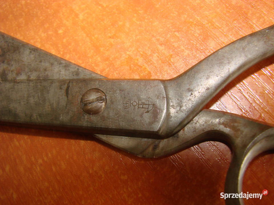 Eskilstuna Sweden stare nożyce krawieckie Pruszcz Gdański