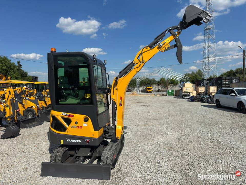 Nowa Minikoparka XGV VIP18 z 2026 Roku Waga 1800 Rzeszów