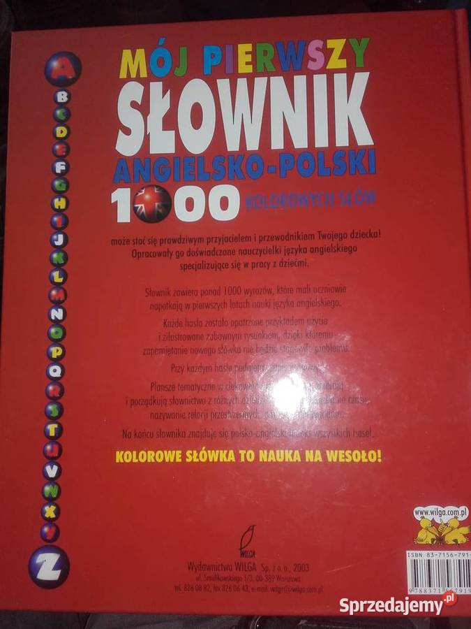 Słownik angielsko polski dzieci Będzin sprzedam