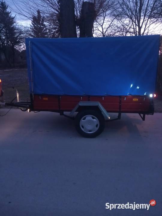 Przyczepka samochodowa lekka Do samochodów osobowych Rożki-Kolonia sprzedam