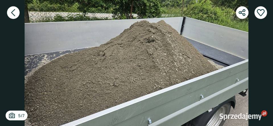 Transport materiałów sypkich Suchy beton beton Transport Elbląg