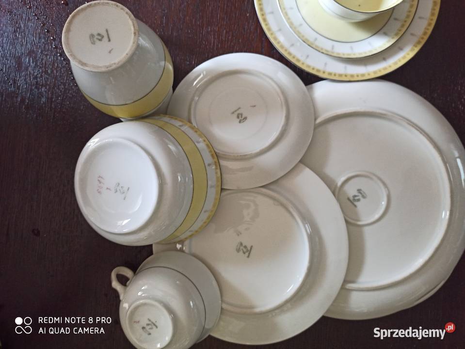 Serwis do herbaty Bohemia Epiag Czechoslowakia Gdańsk sprzedam