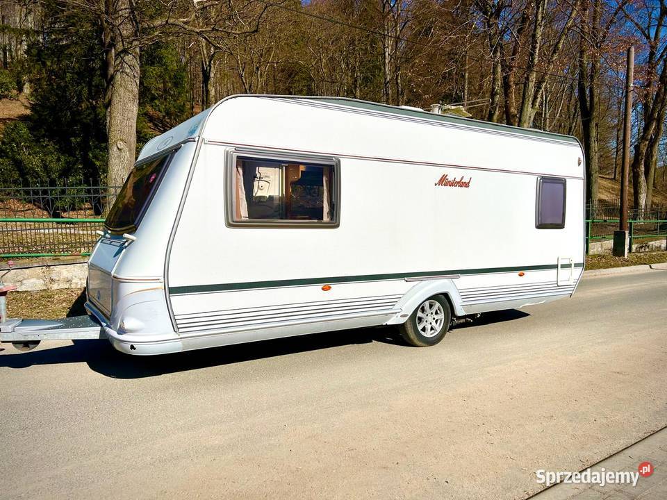 Przyczepa LMC Munsterland 500 2006 Ogrzewanie dolnośląskie Bielawa sprzedam
