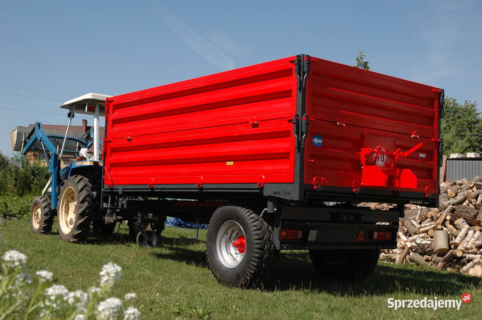 Przyczepa rolnicza 35T kiper Łańcut