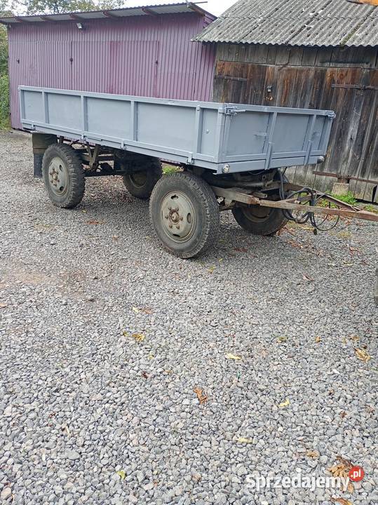 Przyczepa 4 ton Autosan nieuszkodzony Żółkiewka-Osada